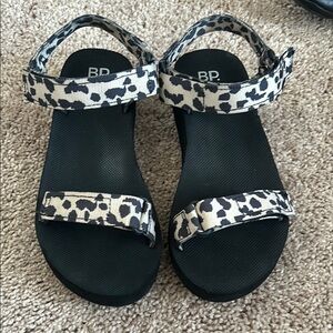 bp women’s Leopard Print Sandals